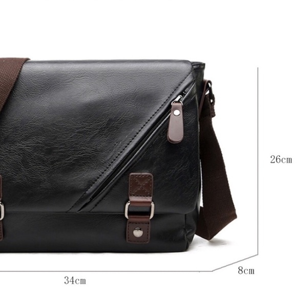 Luxury Black Leather Bag. - Picture 3 of 8